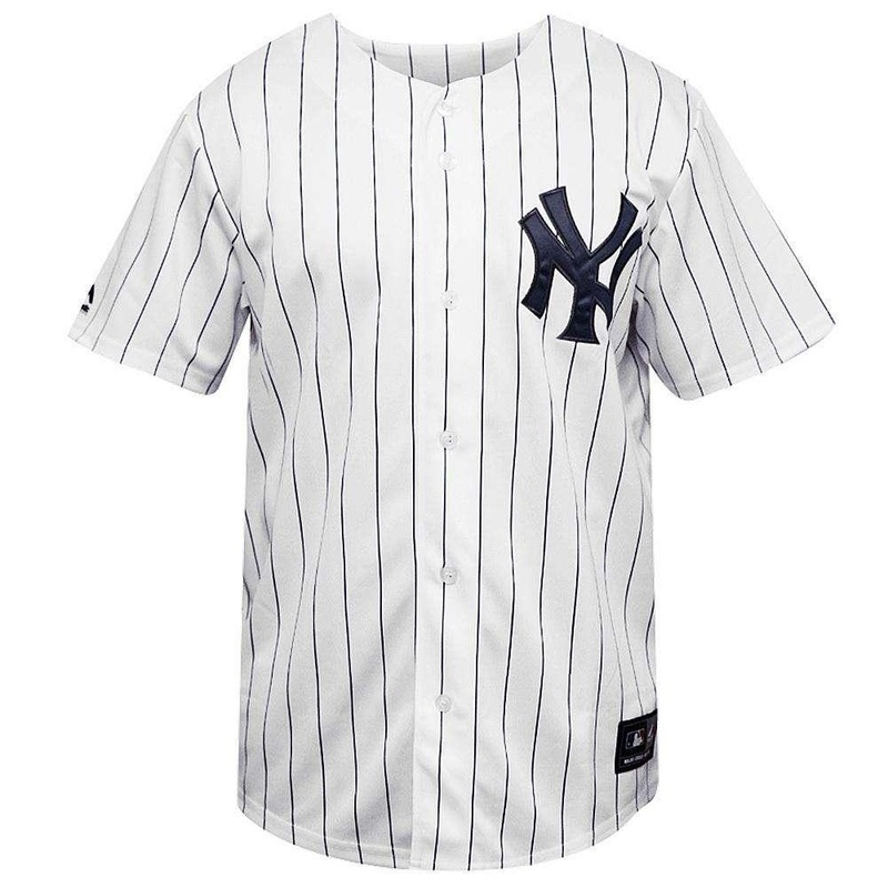 New York Yankees Majestic MLB Replica Baseball Jersey – White