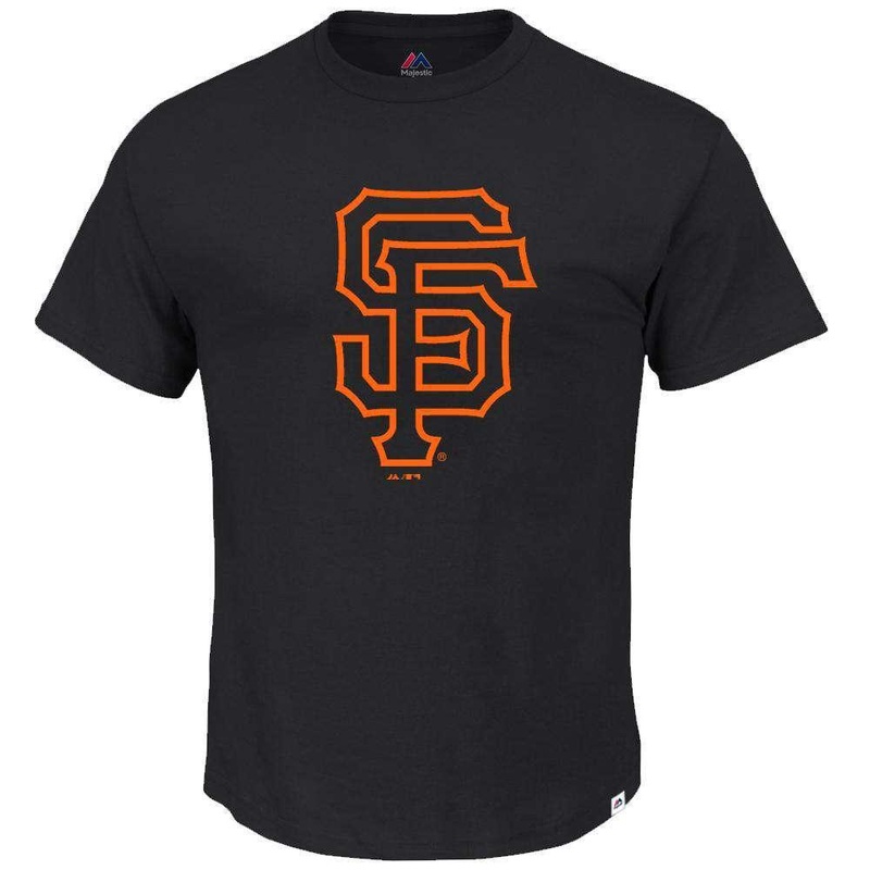 San Francisco Giants Majestic MLB Precision Play T-Shirt – Black
