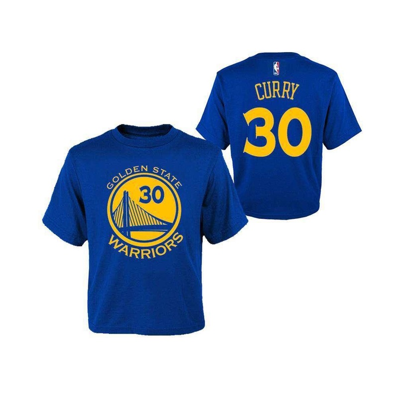 Toddler Steph Curry Golden State Warriors Outerstuff NBA Player T-Shirt – Blue