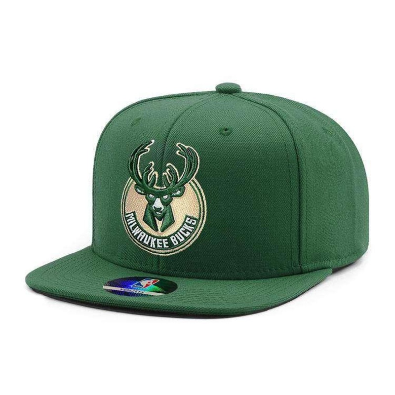 Youths Milwaukee Bucks Outerstuff Team NBA Snapback Hat – Green