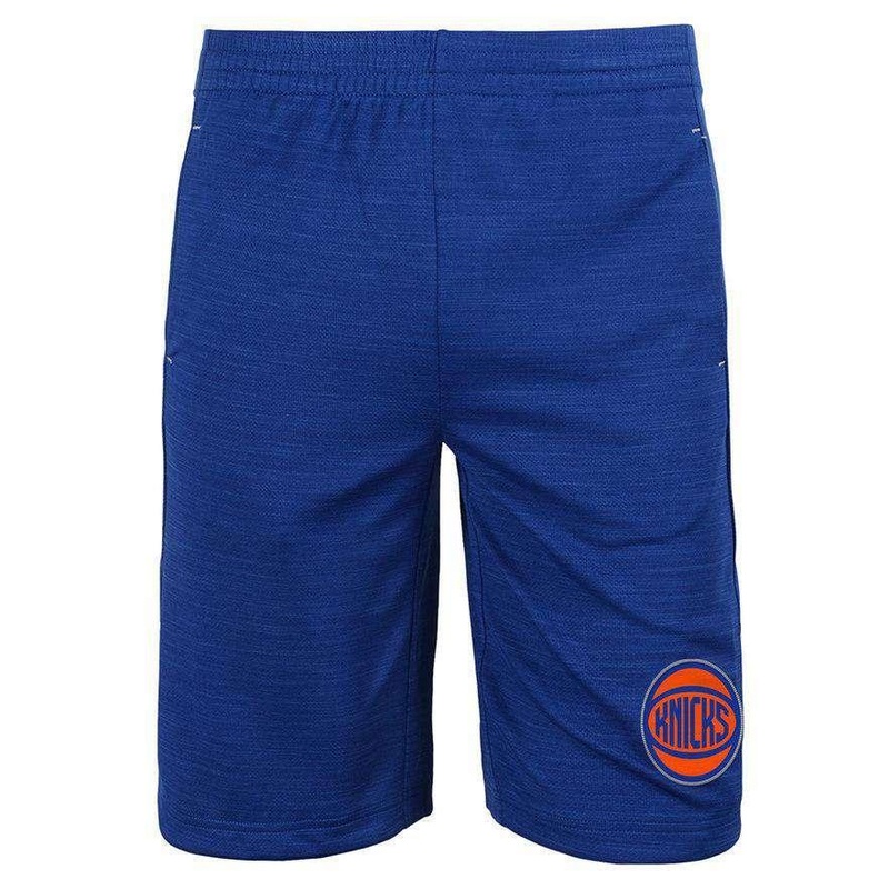 Youths New York Knicks NBA Free Throw Shorts – Blue