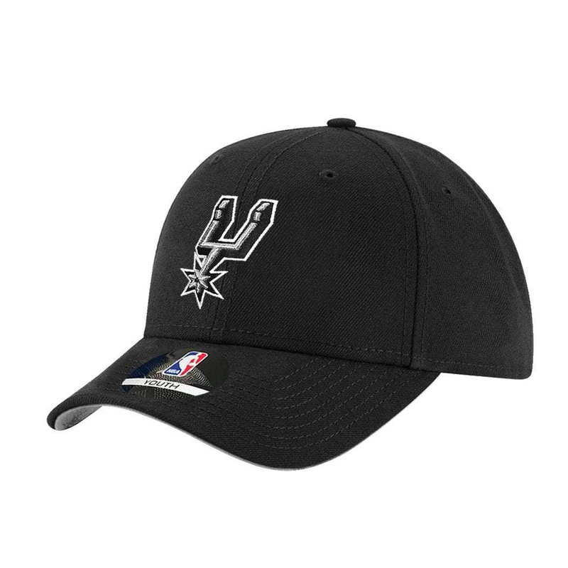 Youths San Antonio Spurs Outerstuff NBA Team Curve Hat – Black