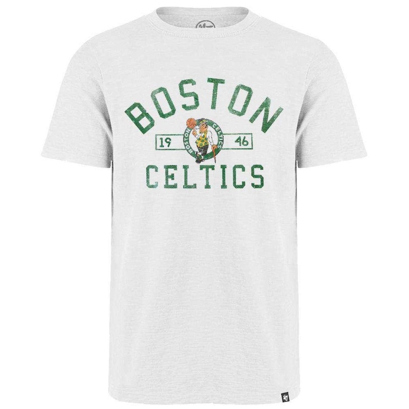 Boston Celtics ’47 NBA Flanker Club T-Shirt – White