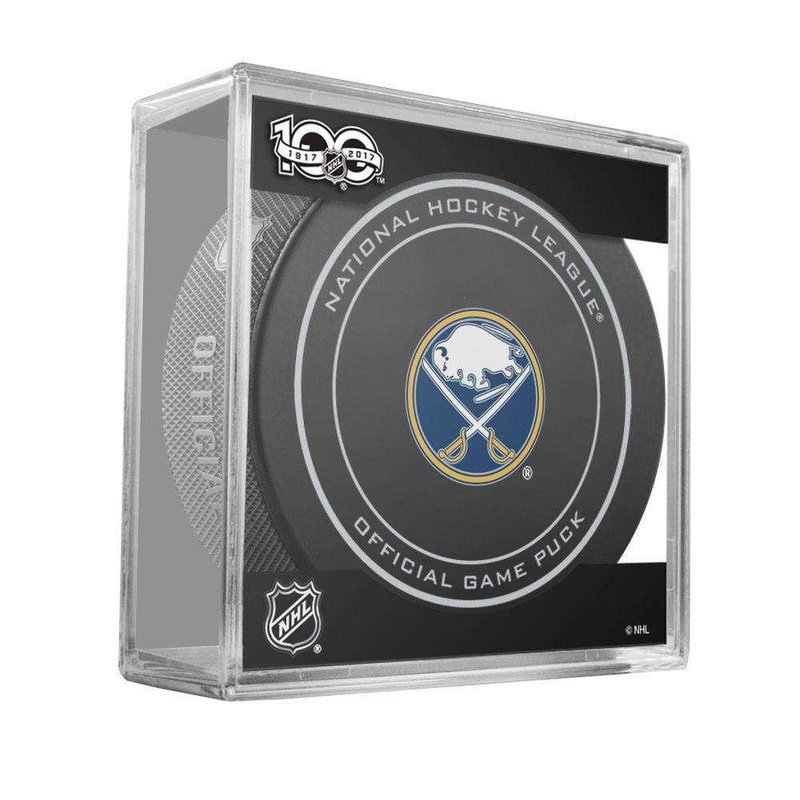 Buffalo Sabres Sher-Wood NHL Anniversary Puck w/Case