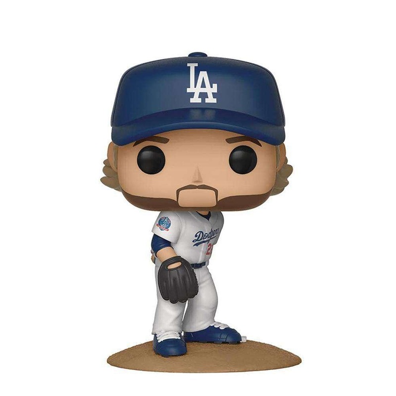 Clayton Kershaw Los Angeles Dodgers Funko MLB Pop Vinyl 3.75″ Figure – White