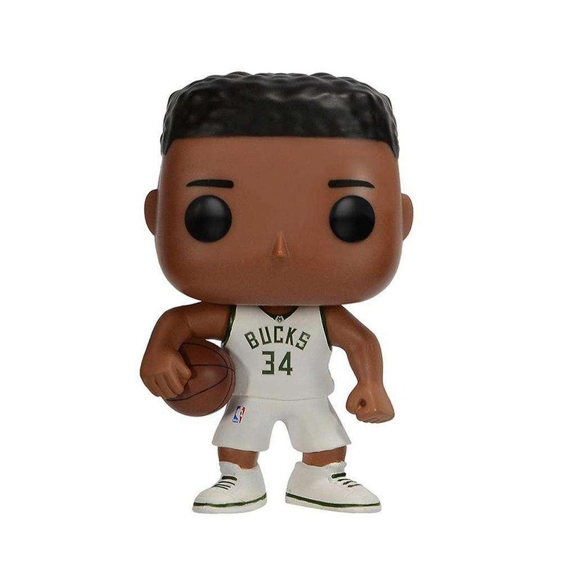 Giannis Antetokounmpo Milwaukee Bucks Funko NBA Pop 3.75″ Figure – White