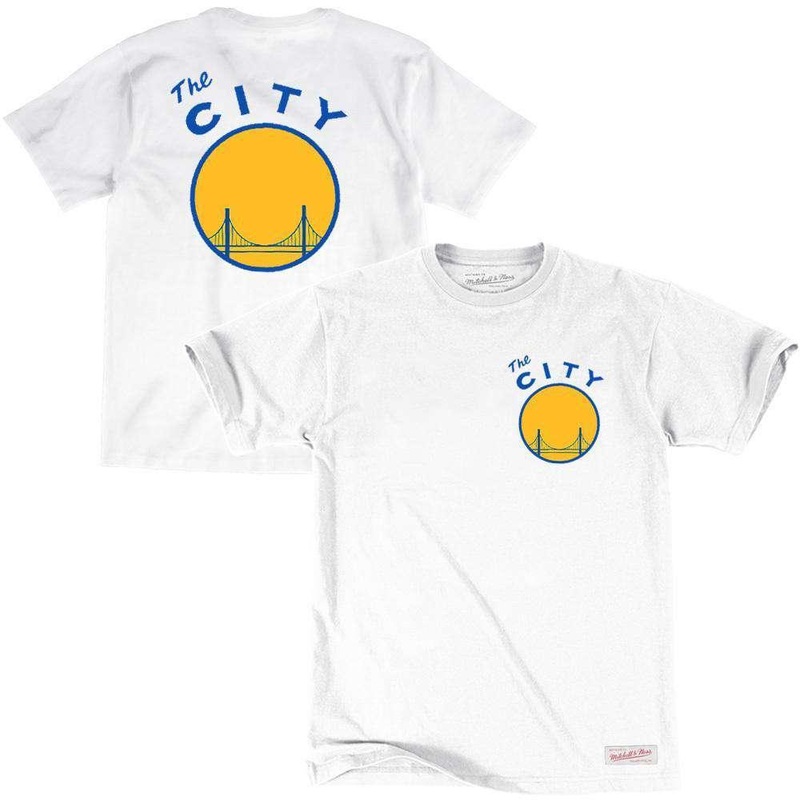 Golden State Warriors Mitchell & Ness NBA Triple Double HWC T-Shirt – White