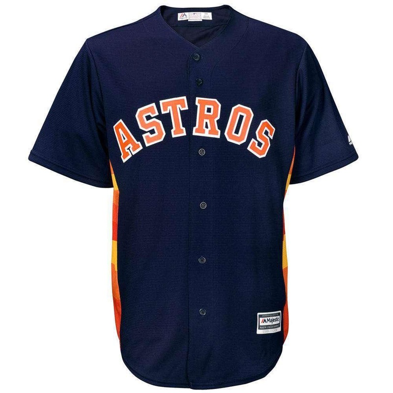 Houston Astros Majestic MLB AC Cool Base Replica Jersey – Navy