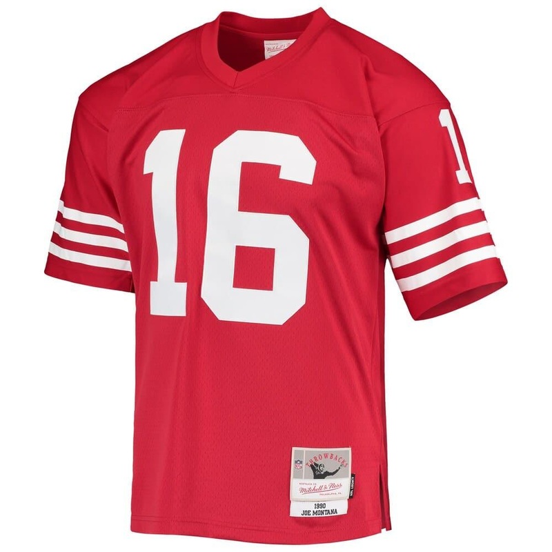 Joe Montana San Francisco 49ers Mitchell & Ness NFL Legacy Jersey – Red