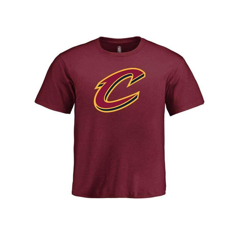 Kids Cleveland Cavaliers Outerstuff NBA Logo T-Shirt – Wine