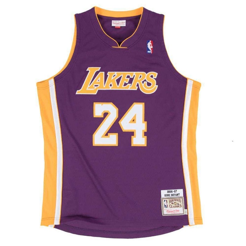 Kobe Bryant Los Angeles Lakers Mitchell & Ness NBA 06-07 Authentic Jersey – Purple