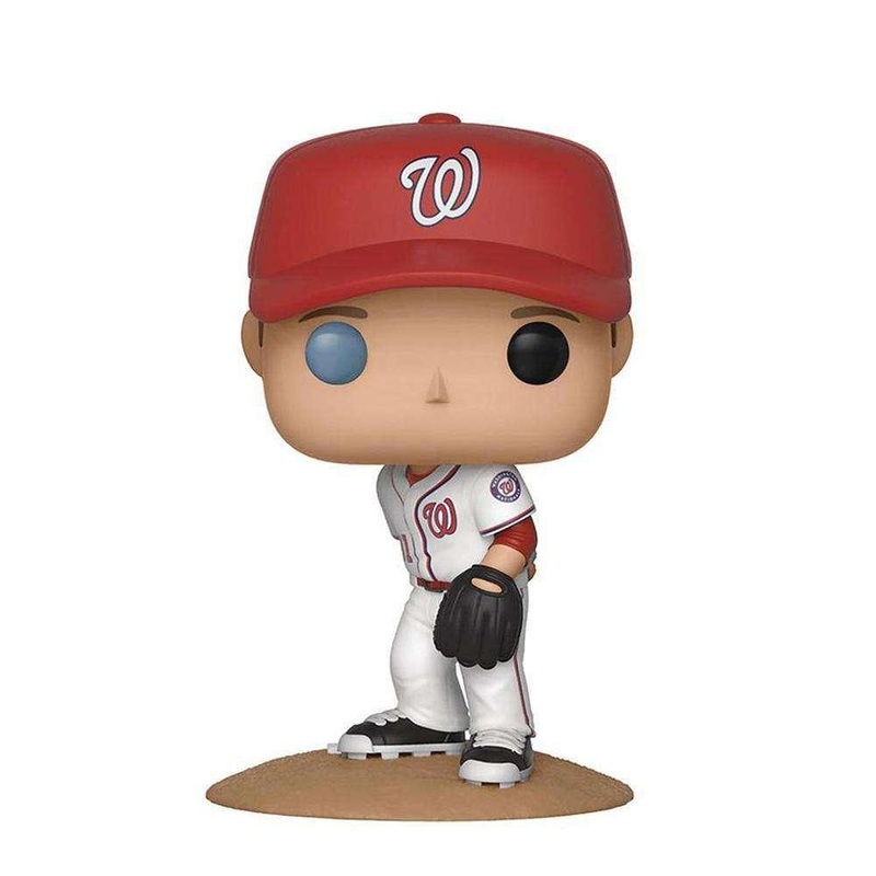 Max Scherzer Washington Nationals Funko MLB Pop Vinyl 3.75″ Figure – White