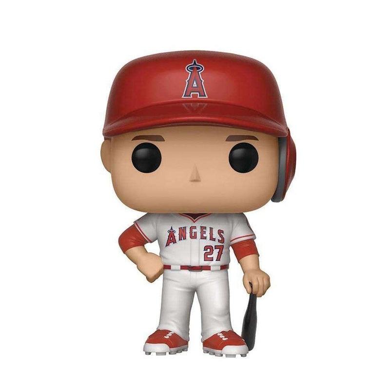 Mike Trout Los Angeles Angels Funko MLB Pop Vinyl 3.75″ Figure – White
