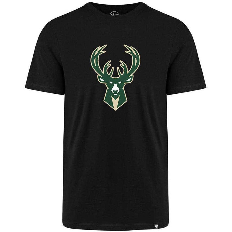 Milwaukee Bucks ’47 NBA Team Logo MVP T-Shirt – Black