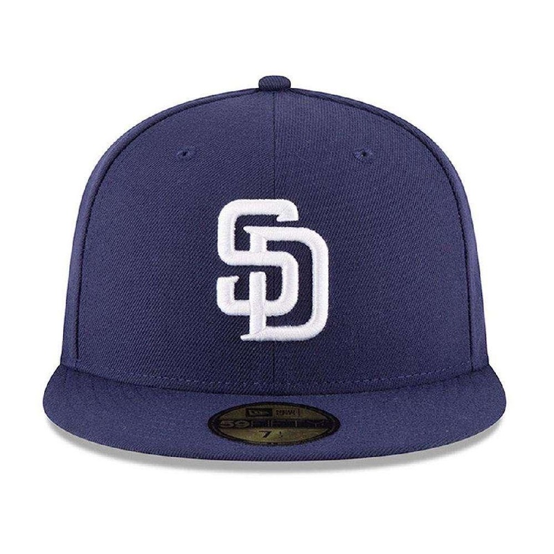 San Diego Padres New Era Home AC On-Field 59FIFTY Fitted Hat – Navy