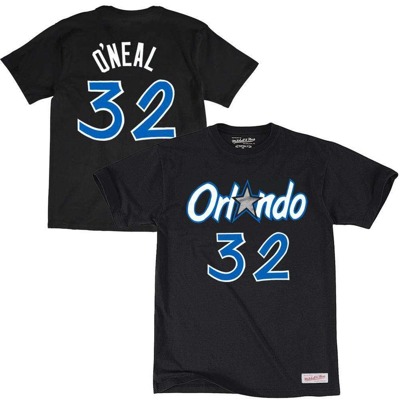 Shaquille O’Neal Orlando Magic Mitchell & Ness NBA Player T-Shirt – Black