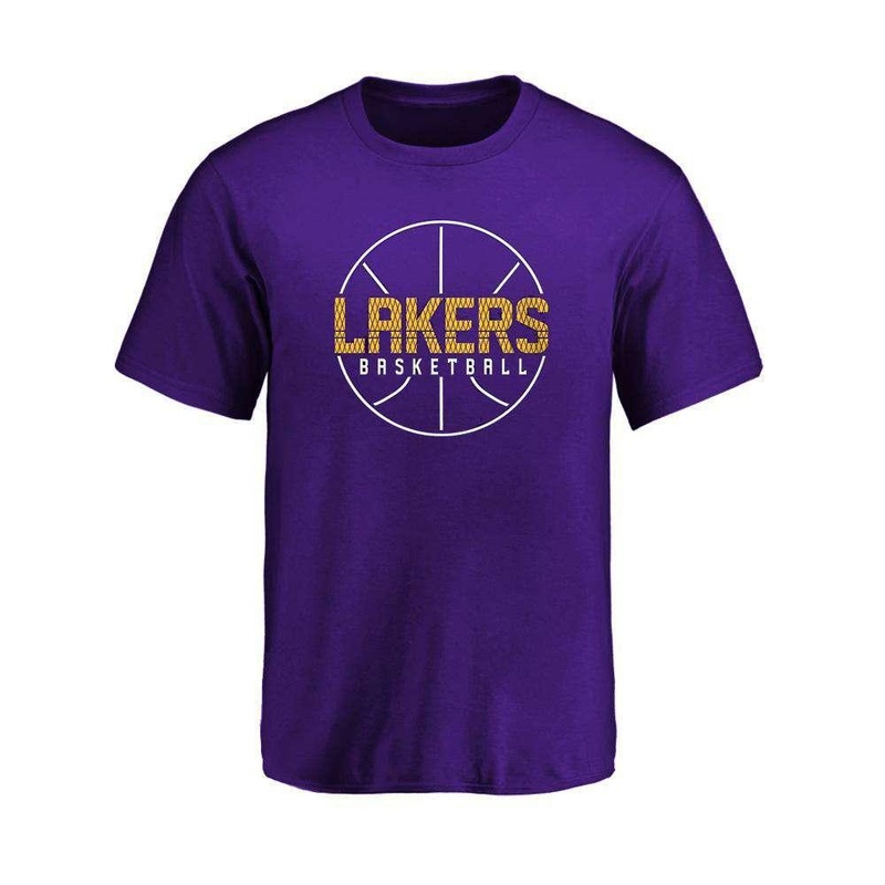 Youths Los Angeles Lakers Outerstuff Ultra NBA Logo T-Shirt – Purple