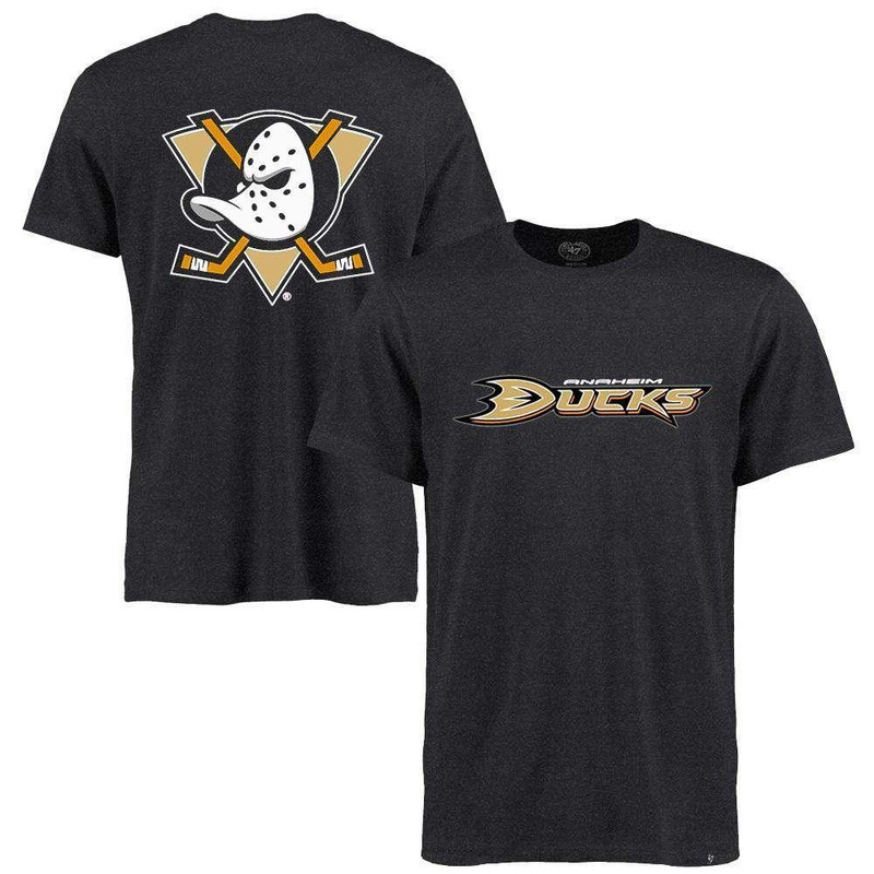 Anaheim Ducks ’47 NHL MVP Club T-Shirt – Charcoal Marle