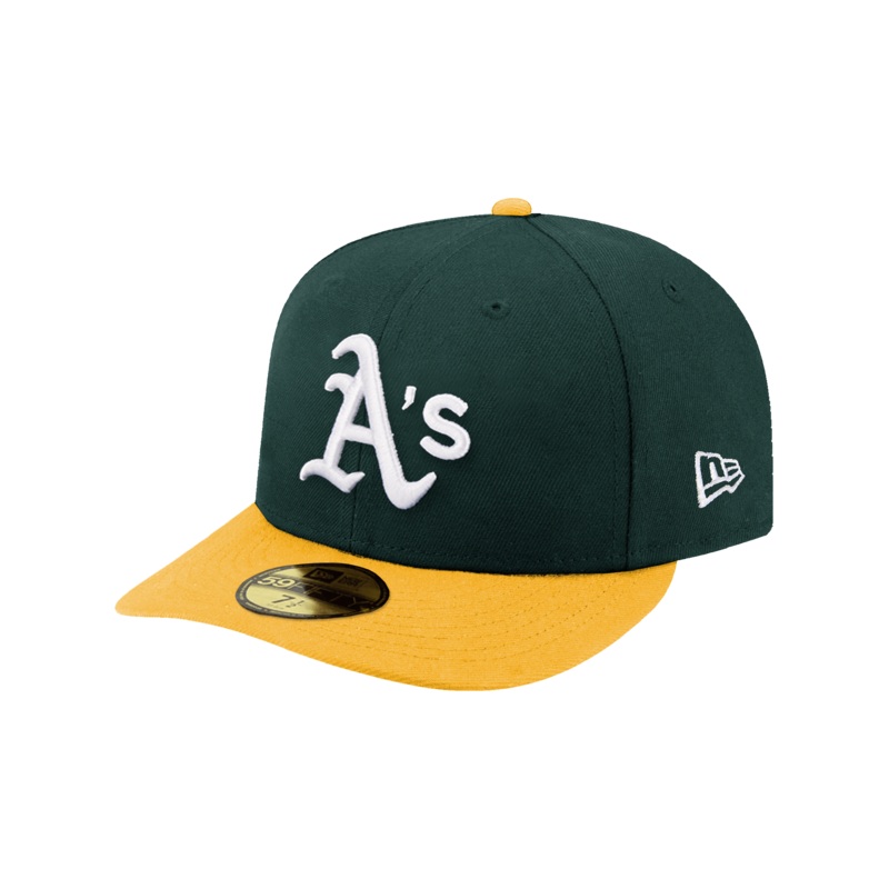 Athletics New Era MLB On-Field AC Pre-Curved Home 59FIFTY Fitted Hat – Green
