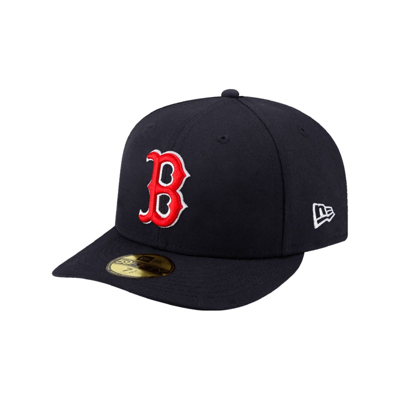 Boston Red Sox New Era MLB On-Field AC Pre-Curved 59FIFTY Fitted Hat – Navy