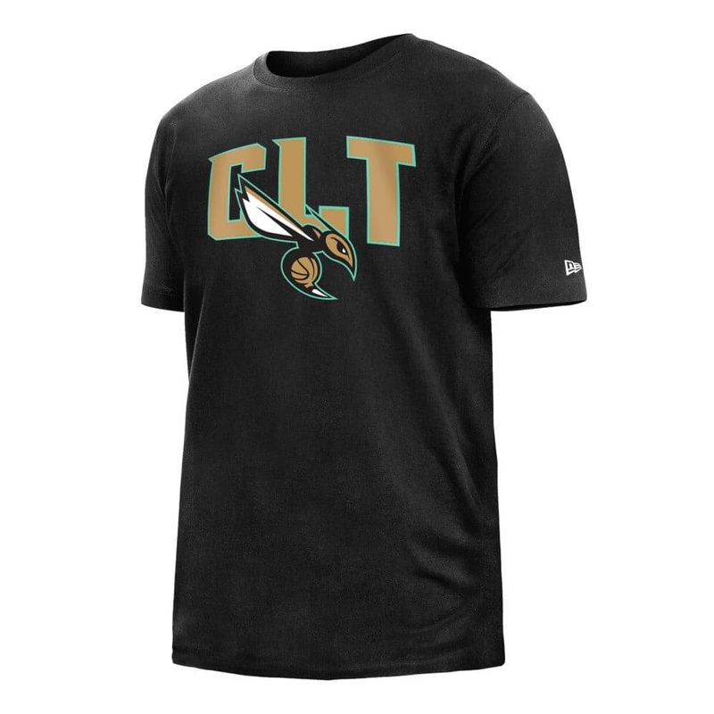 Charlotte Hornets New Era NBA 22-23 City Edition T-Shirt – Black