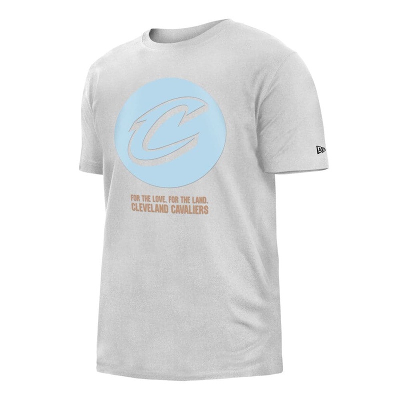 Cleveland Cavaliers New Era NBA 22-23 City Edition T-Shirt – White