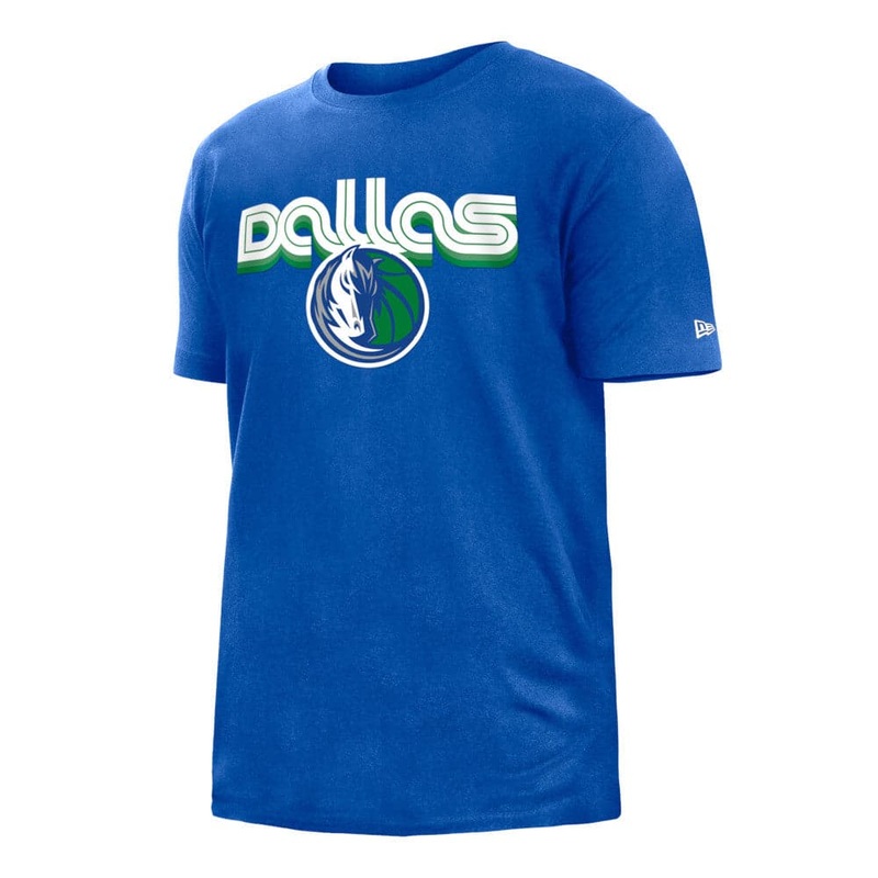 Dallas Mavericks New Era NBA 22-23 City Edition T-Shirt – Blue