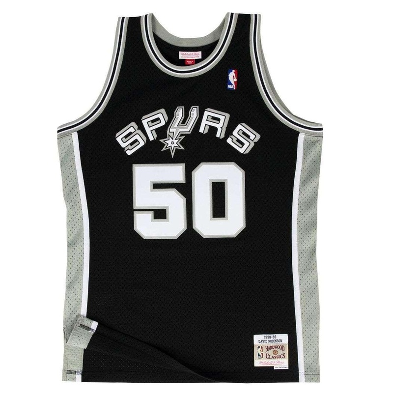 David Robinson San Antonio Spurs Mitchell & Ness NBA Swingman Jersey – Black