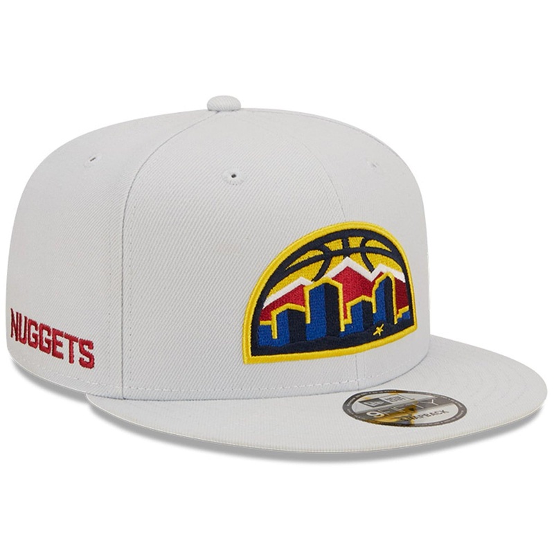 Denver Nuggets New Era NBA 22-23 City Edition Alt 9FIFTY Snapback Hat – White