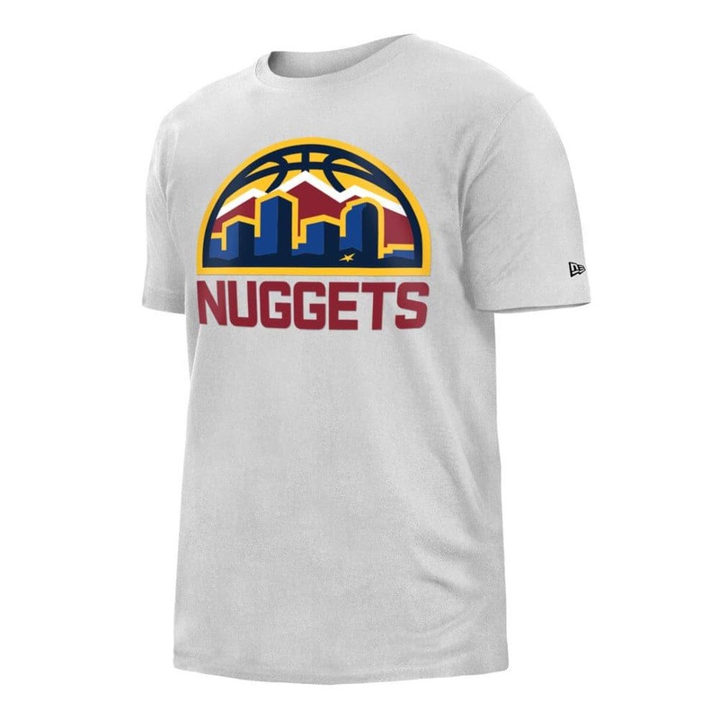 Denver Nuggets New Era NBA 22-23 City Edition T-Shirt – White