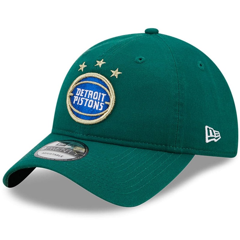 Detroit Pistons New Era NBA 22-23 City Edition Alt 9TWENTY Strapback Hat – Green