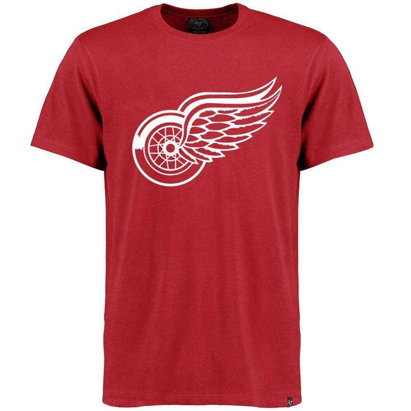 Detroit Red Wings ’47 NHL Frozen Rope T-Shirt – Red
