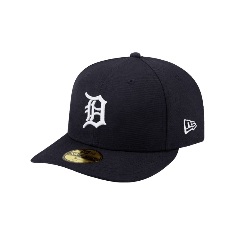 Detroit Tigers New Era Home On-Field AC Pre-Curved 59FIFTY Fitted Hat – Navy
