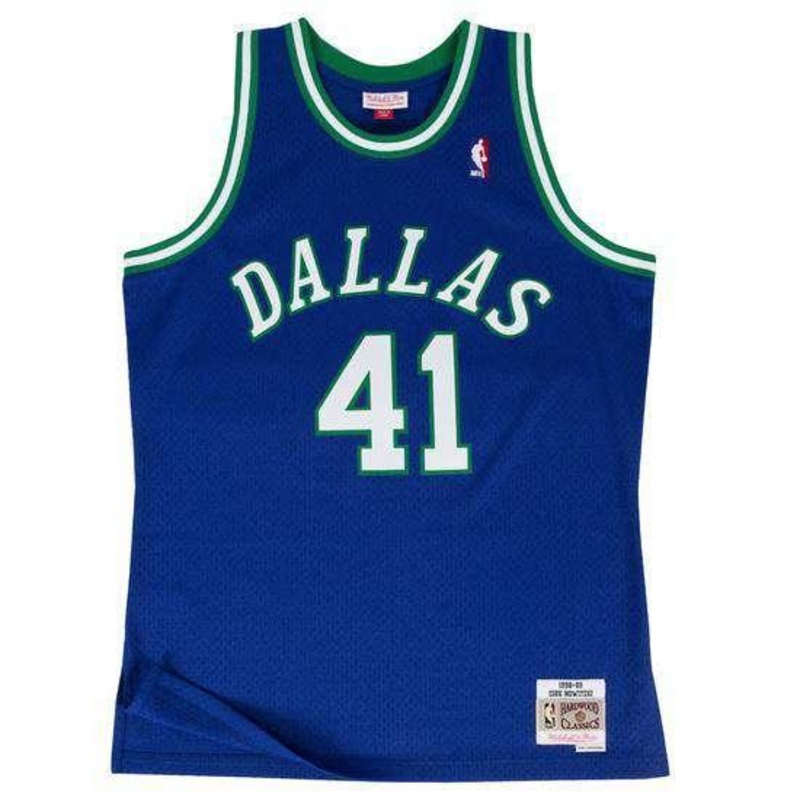 Dirk Nowitzki Dallas Mavericks Mitchell & Ness NBA Swingman Jersey – Blue