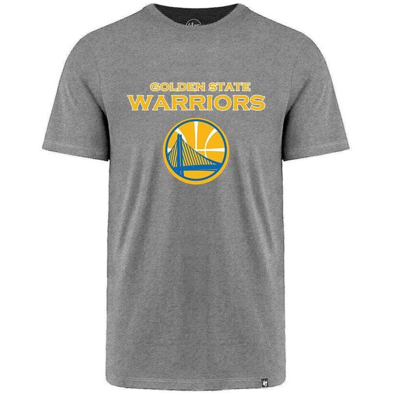 Golden State Warriors ’47 NBA Super Rival T-Shirt – Grey