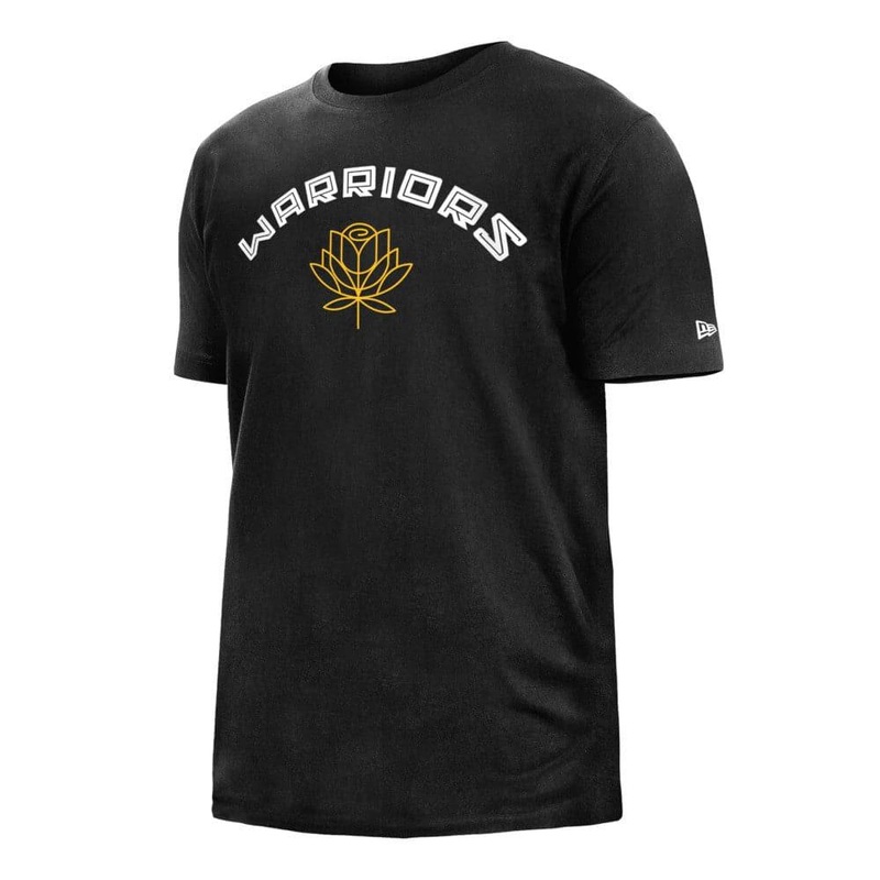 Golden State Warriors New Era NBA 22-23 City Edition T-Shirt – Black