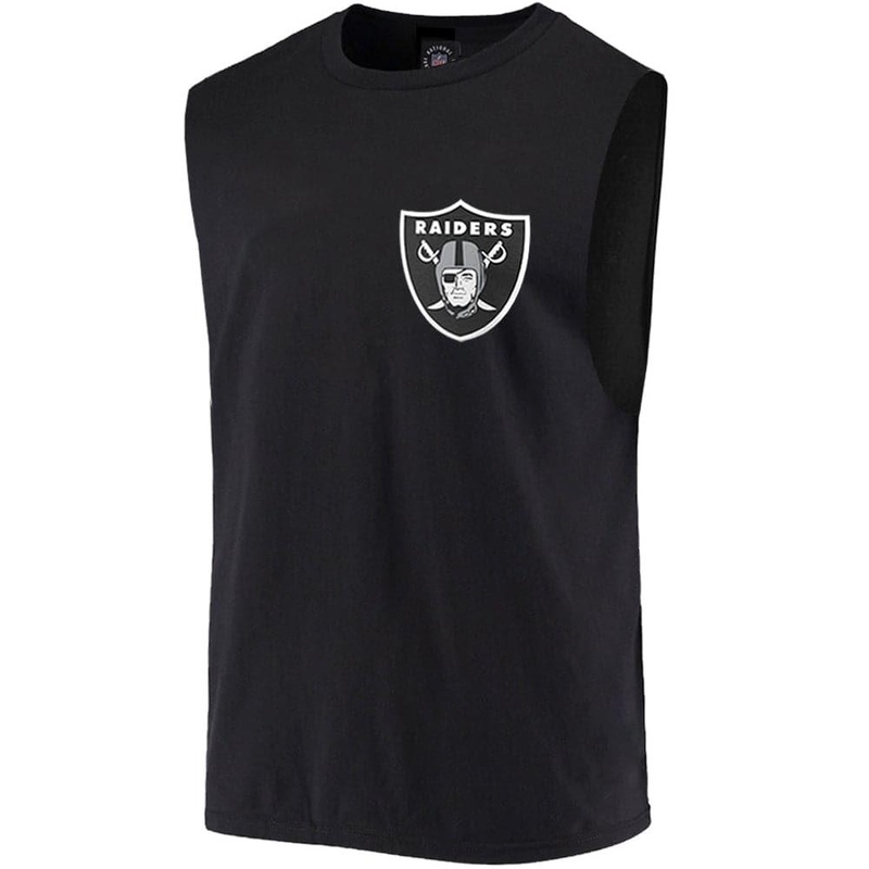 Las Vegas Raiders NFL Yisser Muscle T-Shirt – Black