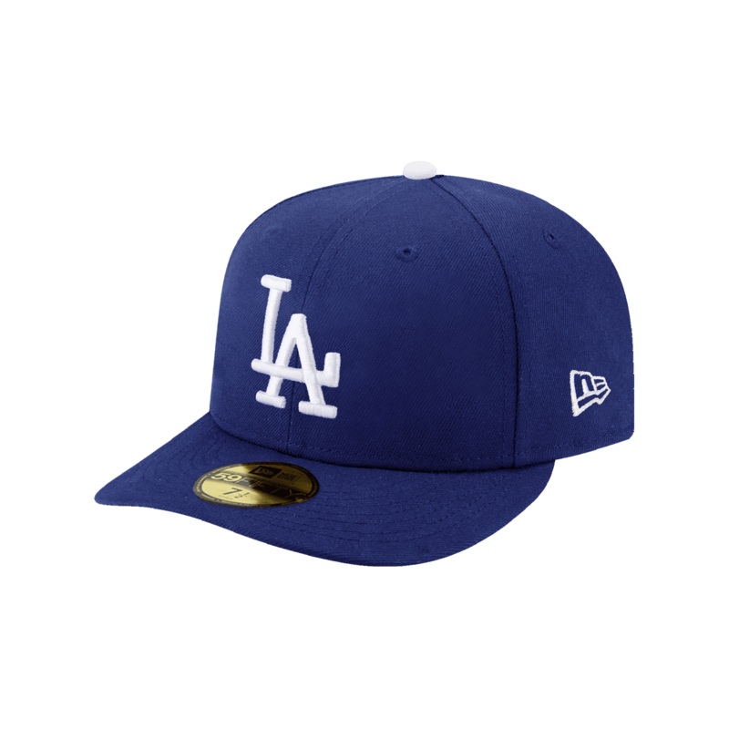 Los Angeles Dodgers New Era MLB On-Field AC Pre-Curved 59FIFTY Fitted Hat – Blue