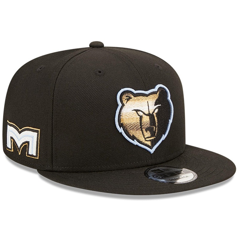 Memphis Grizzlies New Era NBA 22-23 City Edition Alt 9FIFTY Snapback Hat – Black