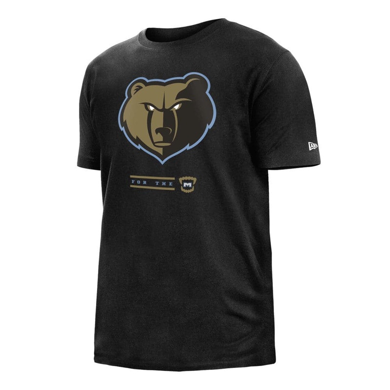 Memphis Grizzlies New Era NBA 22-23 City Edition T-Shirt – Black