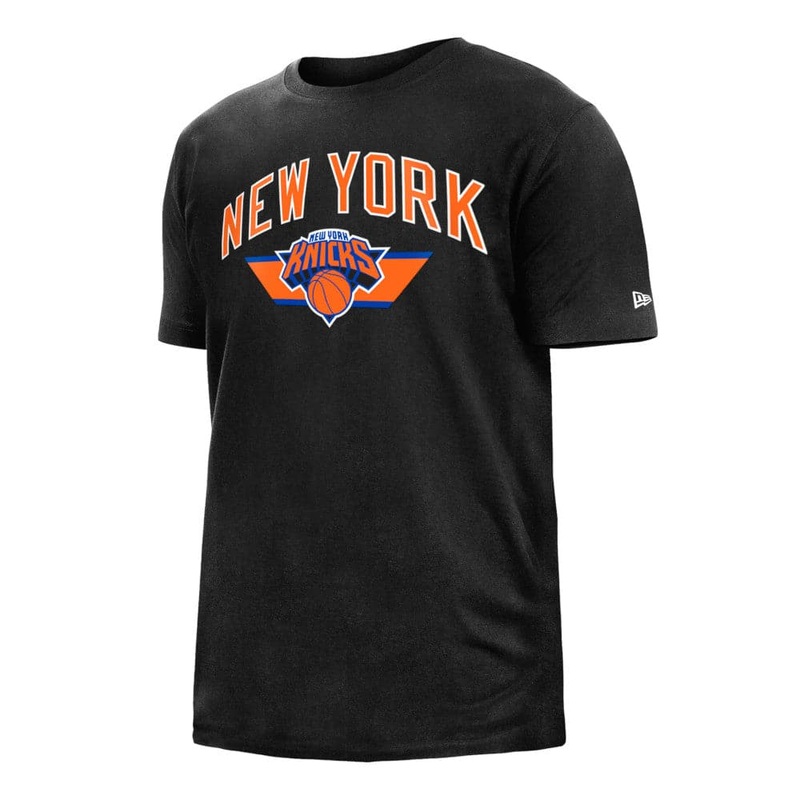 New York Knicks New Era NBA 22-23 City Edition T-Shirt – Black