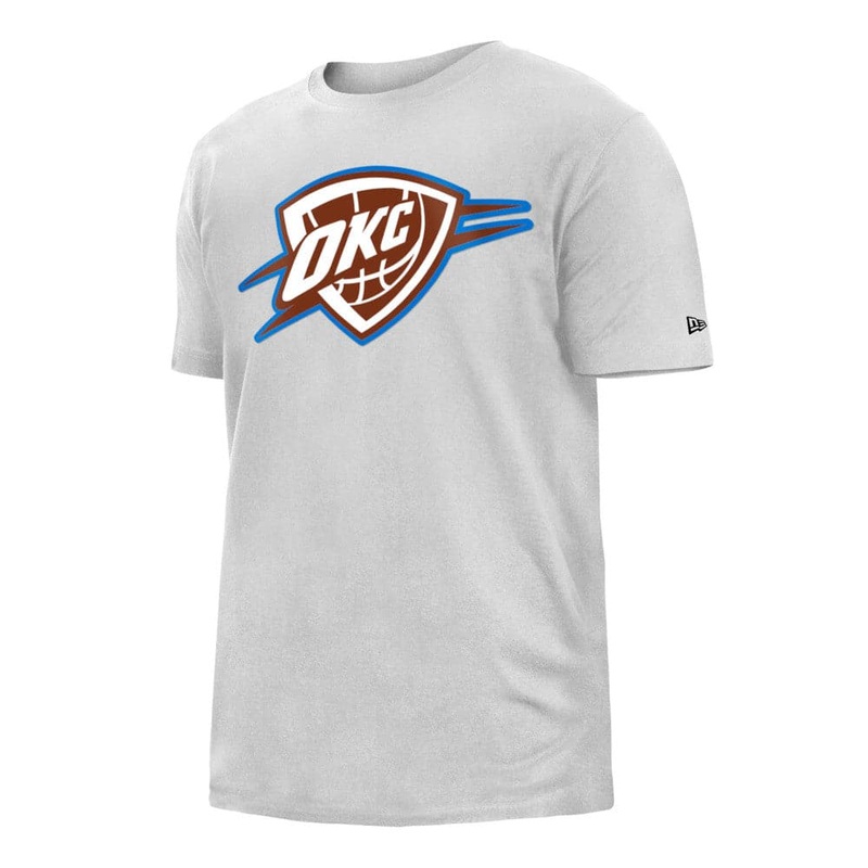 Oklahoma City Thunder New Era NBA 22-23 City Edition T-Shirt – White