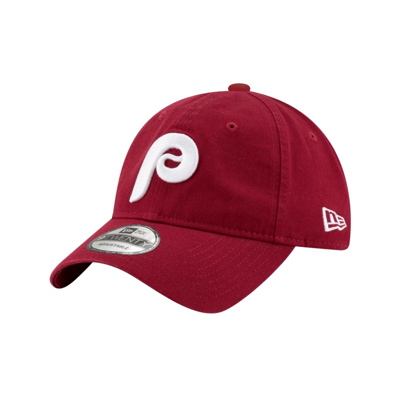 Philadelphia Phillies New Era MLB Cooperstown 9TWENTY Strapback Hat – Maroon
