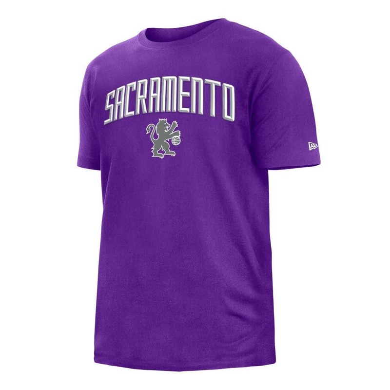 Sacramento Kings New Era NBA 22-23 City Edition T-Shirt – Purple
