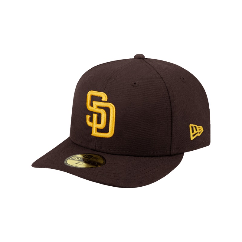 San Diego Padres New Era MLB On-Field AC Game Pre-Curved 59FIFTY Fitted Hat – Brown