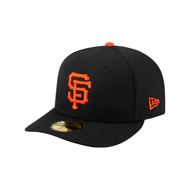 San Francisco Giants New Era MLB On-Field AC Pre-Curved 59FIFTY Fitted Hat – Black
