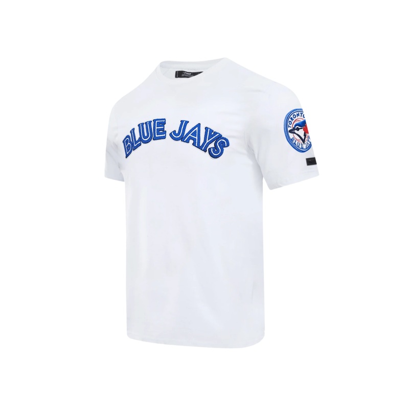 Toronto Blue Jays Pro Standard MLB Team Chenille Flex T-Shirt – White
