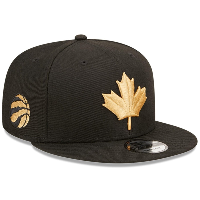 Toronto Raptors New Era NBA 22-23 City Edition Alt 9FIFTY Snapback Hat – Black