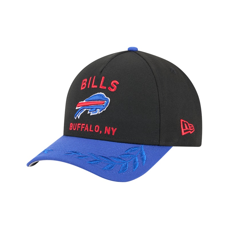 Buffalo Bills New Era NFL 25 Draft 9FORTY M-Crown Snapback Hat – Black