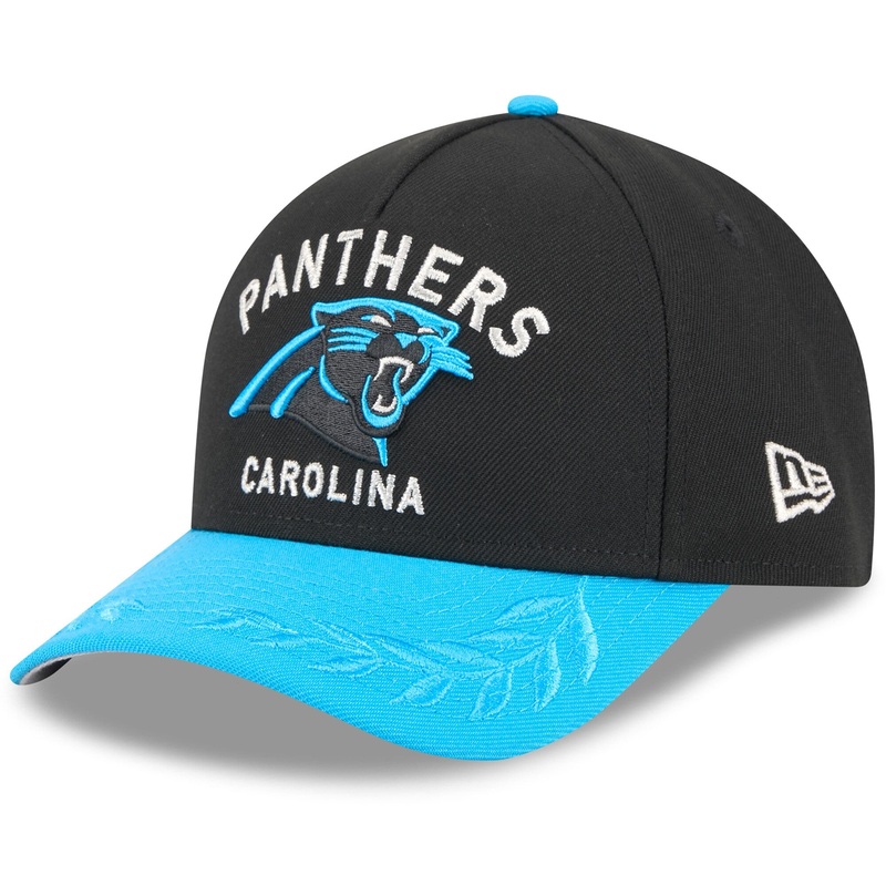 Carolina Panthers New Era NFL 25 Draft 9FORTY M-Crown Snapback Hat – Black